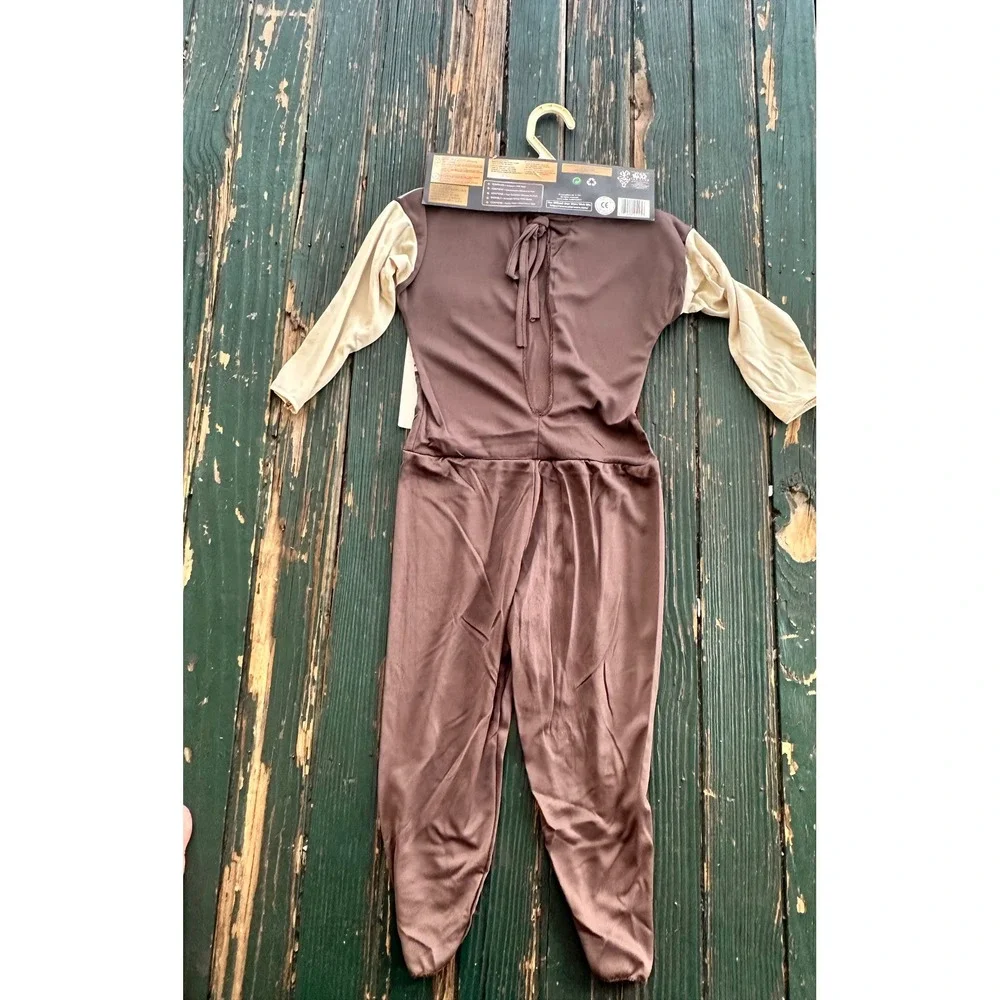 Vintage 1999 Star Wars Episode I Jar Jar Binks Child Costume Small 3-4 Jumpsuit - Picture 4 of 5